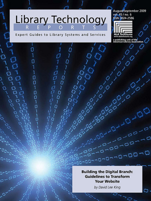 Title details for Building the Digital Branch by David Lee King - Available